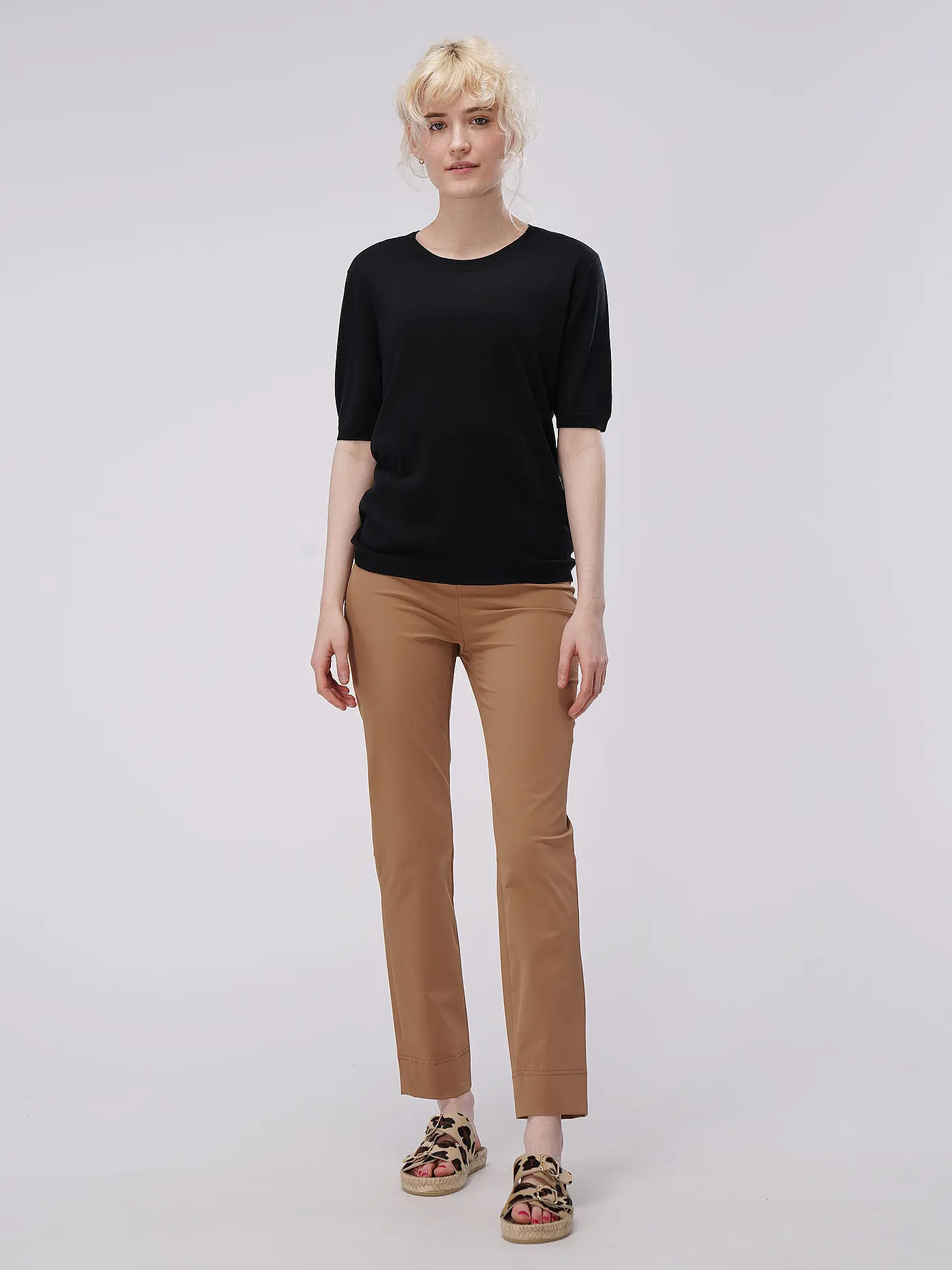 RAFFAELLO ROSSI | Hose "Penny" 7/8 | camel